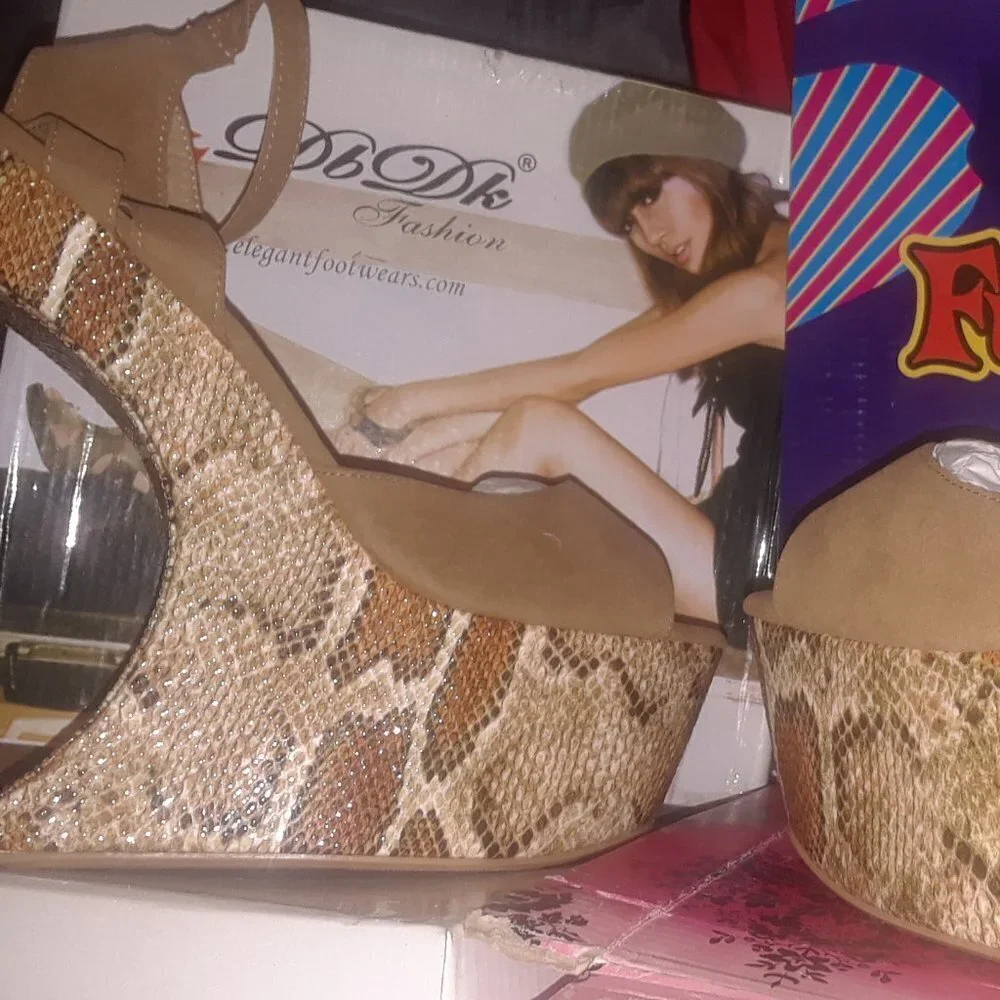 SNAKESKIN Espadrilles